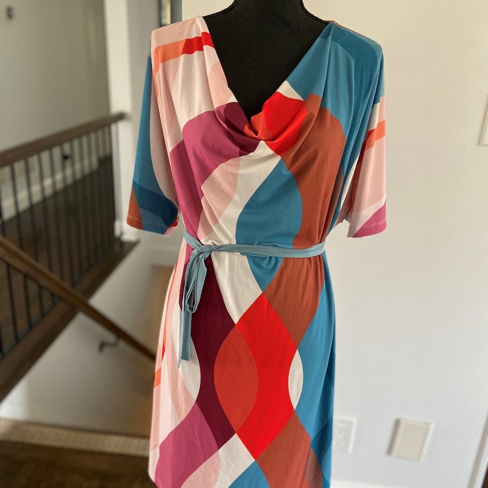 multi color dress